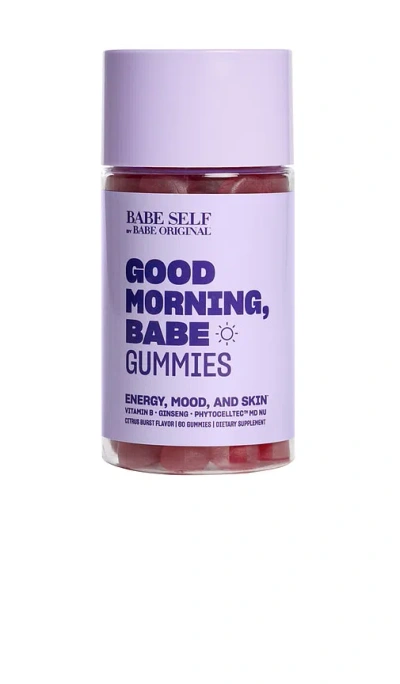 Babe Original Good Morning, Babe Gummies In N,a