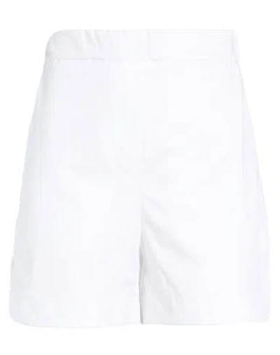 Babel Woman Shorts & Bermuda Shorts White Size Xs Cotton, Polyamide, Elastane