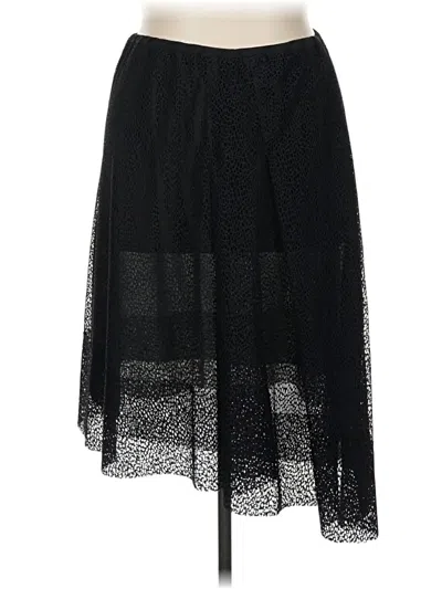Pre-owned Babette Formal Skirt In Black