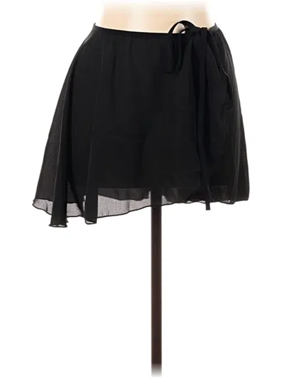 Pre-owned Babette Formal Skirt In White