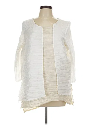 Pre-owned Babette Kimono In Ivory