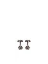 Babette Wasserman Knot Smooth Cufflinks In Grey