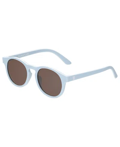 Babiators Kids' Keyhole With Amber Lenses Sunglasses In Blue