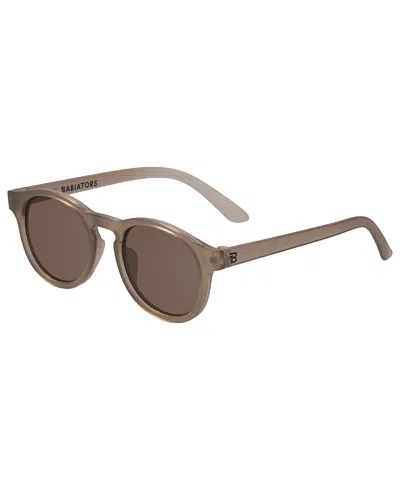Babiators Kids' Keyhole With Amber Lenses Sunglasses In Brown