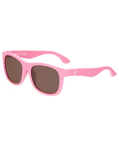 Babiators Kids' Navigator With Amber Lenses Sunglasses In Pink