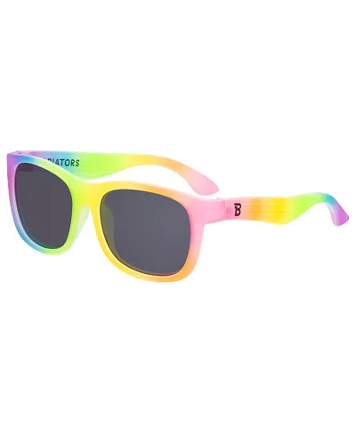 Babiators Kids' Navigator With Smoke Lenses Sunglasses In Multi