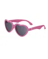 Babiators Paparazzi Pink Heart Sunglasses In Transparent