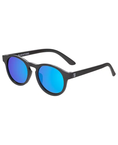 Babiators Kids' Polarized Keyhole Cobalt With Mirrored Lenses Sunglasses In Blue