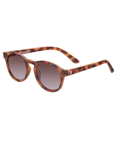 Babiators Kids' Polarized Keyhole With Amber Lenses Sunglasses In Brown