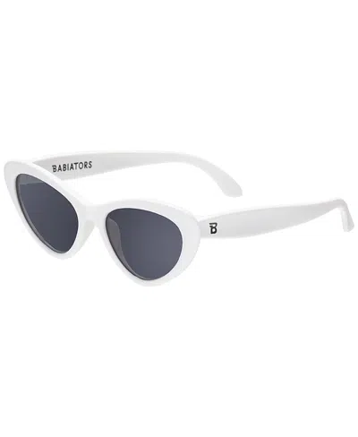 Babiators Kids' Wicked White Cat-eye Sunglasses
