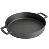 Babish 13 Inch Pre-seasoned Cast Iron Everyday Pan In Black In Gray