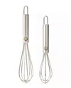 BABISH BABISH 2PC STAINLESS STEEL TINY WHISK SET
