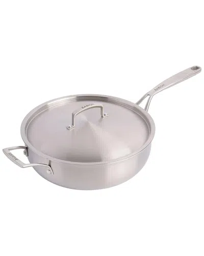 Babish 5qt Stainless Steel Tri-ply Sautž Pan In Gray