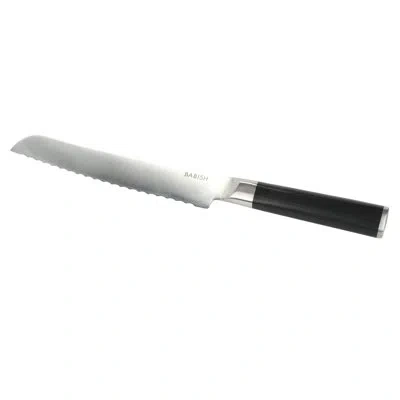 Babish 8'' Hollow Edge Bread Knife In Black