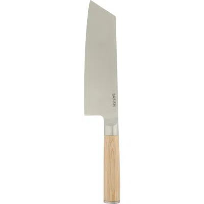 Babish Clef Chef And Cleaver Hybrid Knife With Pakka Wood Handle In Blue