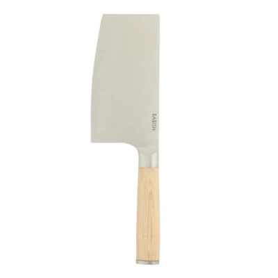 Babish Forged Cleaver Knife With Pakka Wood Handle And German Steel Full Tang In Brown