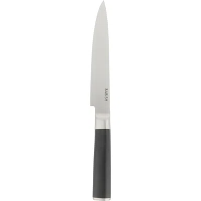 Babish High Carbon German Steel Full Tang Forged Carving Knife In Silver