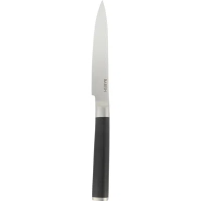 Babish High Carbon German Steel Full Tang Forged Utility Knife In Silver