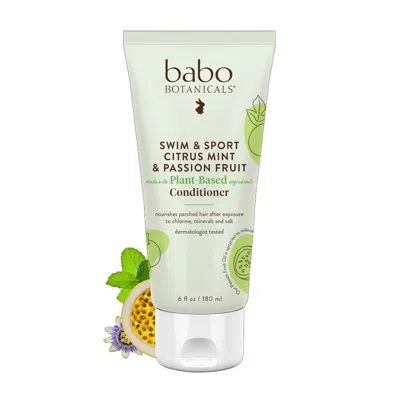 Babo Botanicals Swim & Sport Citrus Mint Conditioner In White