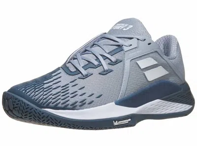 Babolat Men's Propulse Fury 3 Ac Shoes In Grey/white In Multi