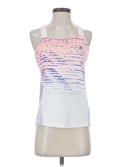Pre-owned Babolat Tank Top White Halter Neckline Tops