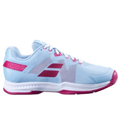 Babolat Women's Sfx3 All Court Shoe In Blue/cherry