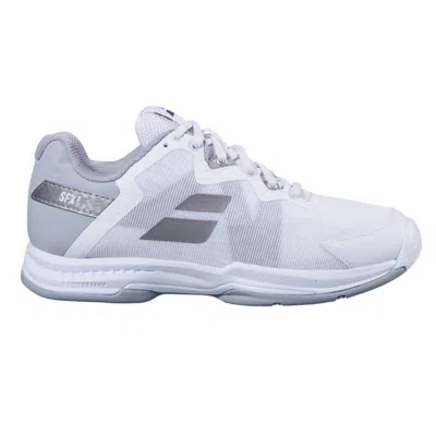 Babolat Women's Sfx3 All Court Shoe In White/silver In Multi