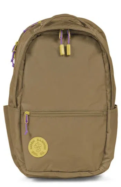 Baboon To The Moon City Water Repellent Backpack In Brown