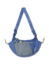 Baboon To The Moon Crescent Crossbody Bag In Blue