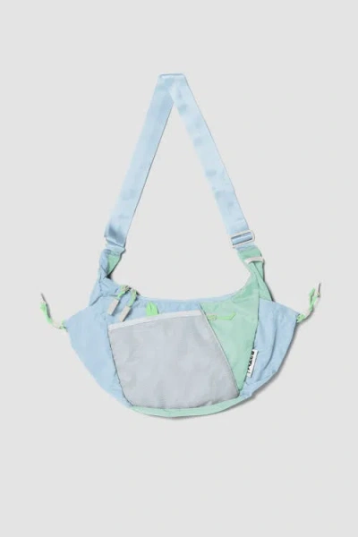 Baboon To The Moon Crescent Crossbody Bag In Drizzle