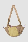 Baboon To The Moon Crescent Crossbody Bag In Brown