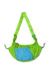 Baboon To The Moon Crescent Crossbody Bag In Lime Breeze