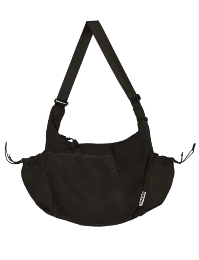 Baboon To The Moon Crescent Crossbody Big 8l In Black