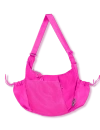 Baboon To The Moon Crescent Crossbody Big 8l In Pink