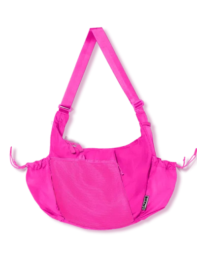 Baboon To The Moon Crescent Crossbody Big 8l In Pink