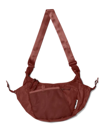 Baboon To The Moon Crescent Crossbody In Brown
