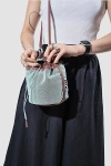 Baboon To The Moon Drawstring Crossbody Pouch In Mint Chip, Women's At Urban Outfitters