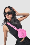 Baboon To The Moon Fannypack Mini In Hyper Pink, Women's At Urban Outfitters