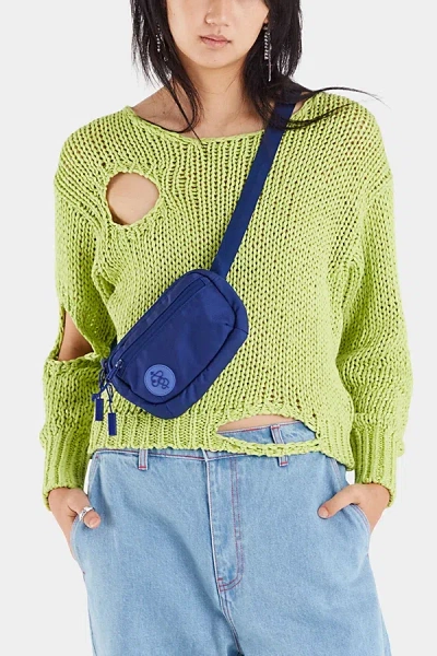 Baboon To The Moon Fannypack Mini In Navy, Women's At Urban Outfitters