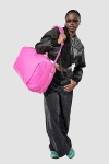 Baboon To The Moon Go-bag Duffle Small In Hyper Pink At Urban Outfitters