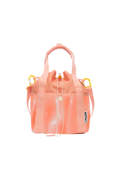 Baboon To The Moon Go-tote Bucket 9l In Sunset Coral
