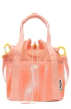 Baboon To The Moon Go-tote Bucket Bag In Orange