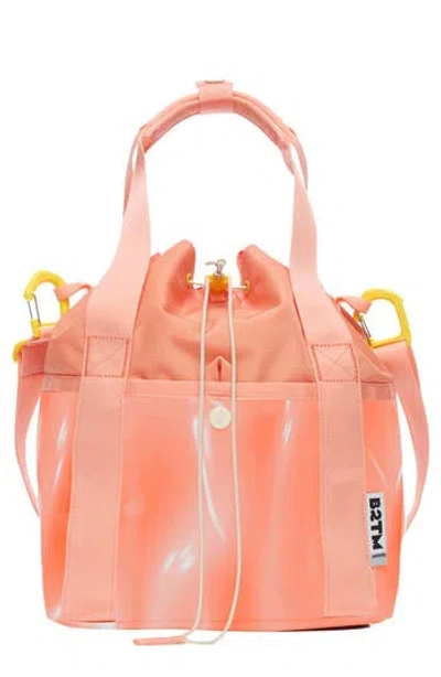 Baboon To The Moon Go-tote Bucket Bag In Orange