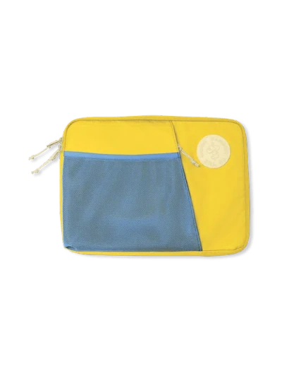 Baboon To The Moon Laptop Case In Orange