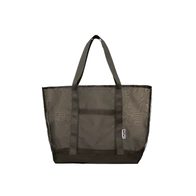 Baboon To The Moon Mesh Tote In Brown