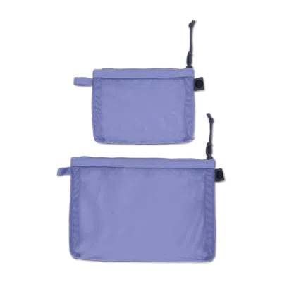 Baboon To The Moon Monomesh Pouch Set In Purple