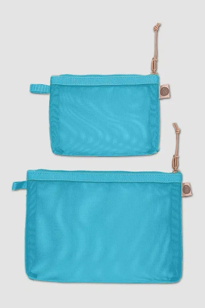 Baboon To The Moon Monomesh Pouch Set In Bluebell, Women's At Urban Outfitters In Purple