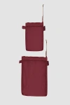 Baboon To The Moon Monomesh Pouch Set In Maroon, Women's At Urban Outfitters In Red