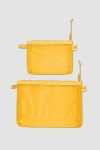 Baboon To The Moon Monomesh Pouch Set In Yellow, Women's At Urban Outfitters