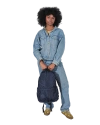 Baboon To The Moon Packable Backpack In Blue
